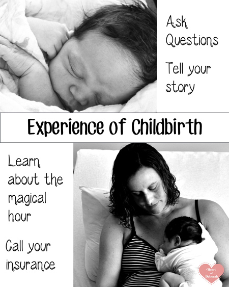 a birth story, experiences in childbirth