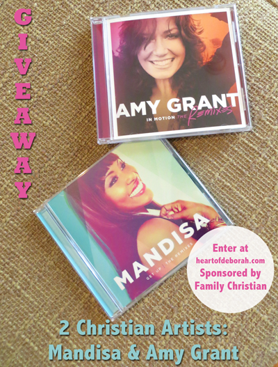 Christian Music for Fitness - Enter to win Mandisa & Amy Grant Remix Albums