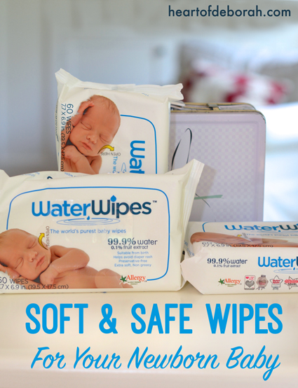 Looking for safe and chemical free baby wipes? Check out WaterWipes, with only 2 ingredients these wipes are a great natural option for your new baby.