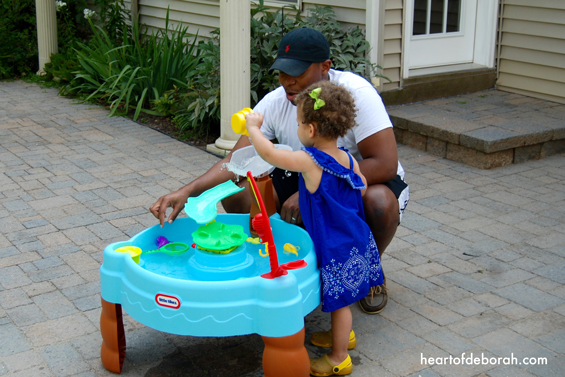 Here are some ways to encourage independent play with your toddler. We love Little Tikes toys that promote imagination and creativity.